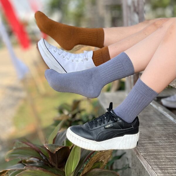 AGAM® socks PERFORMANCE Solid Mid Quarter - Image 5