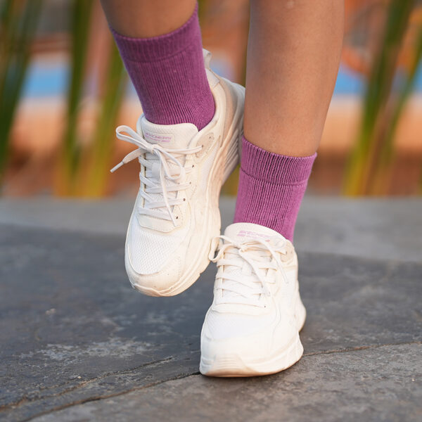 AGAM® socks PERFORMANCE Solid Mid Quarter : Pastel collection - Image 5