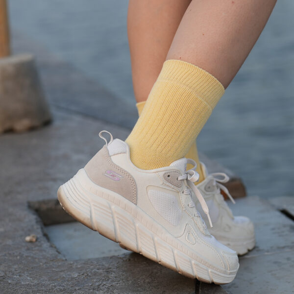 AGAM® socks PERFORMANCE Solid Mid Quarter : Pastel collection - Image 3
